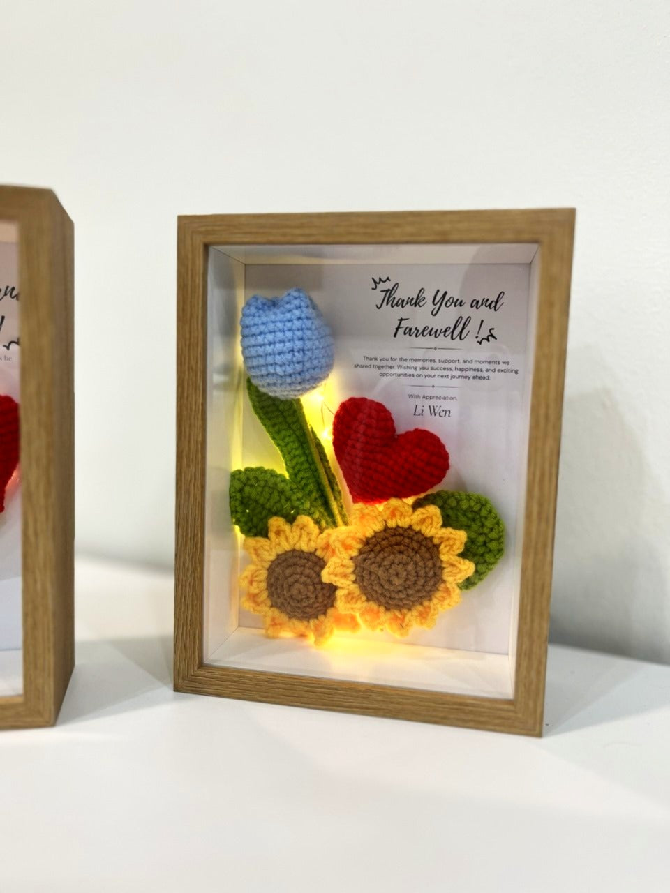 Classic Flower Frame | Thank You | Farewell | Retirement π (7 Inches)
