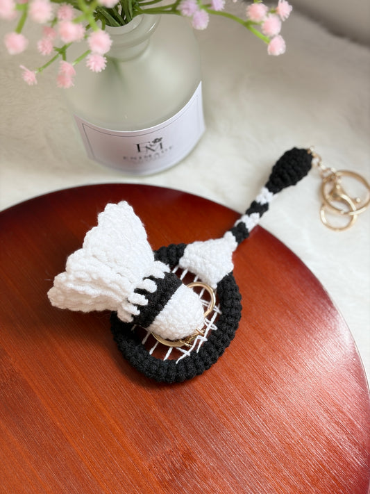 2 In 1 Badminton Set Keychain 🏸