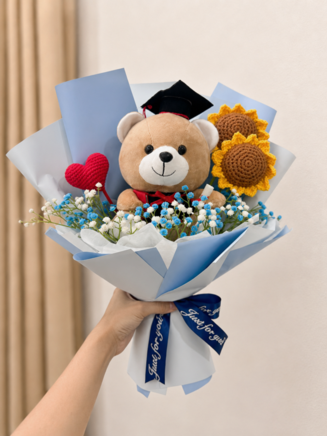 Graduation Teddy Bear Bouquet | Plush Bear Gift π§Έπ