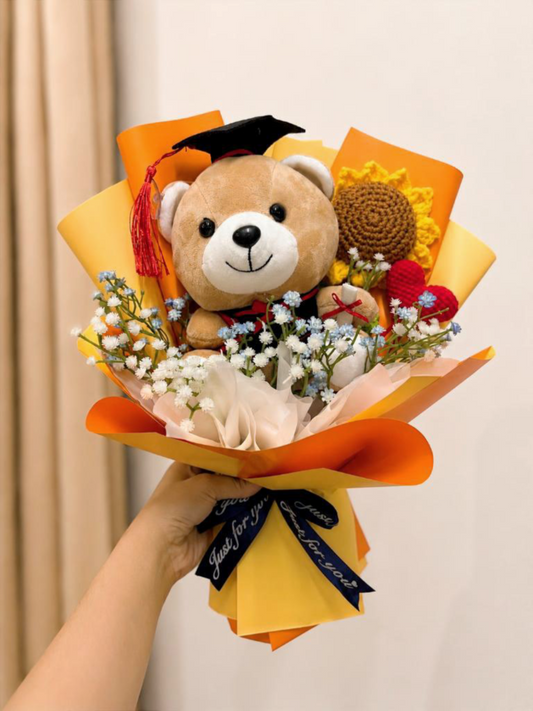 Graduation Teddy Bear Bouquet 🧸🎓 - 2nd Edition