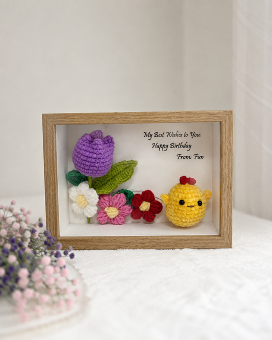 Tulip Chick Frame 🐣 (7 Inches)