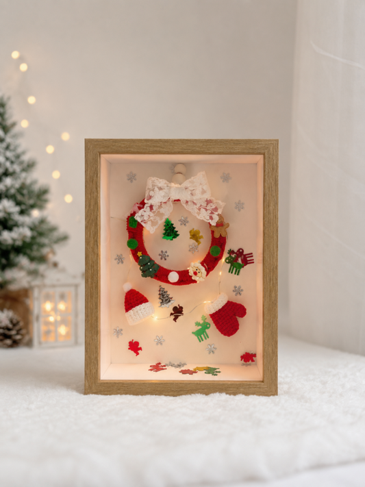 Christmas Wreath Frame | Christmas Gift 🎄🎅🏼 (7 Inches)