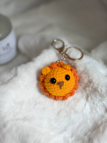 [CLEAR STOCK] Mini Lion Keychain 🦁