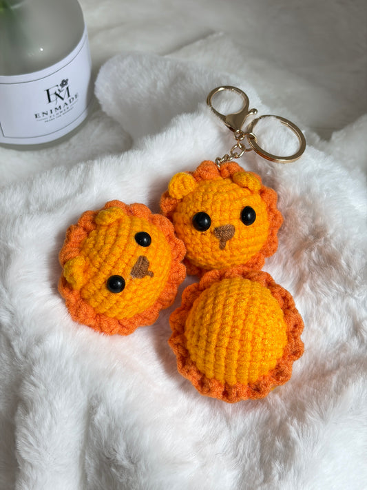 [CLEAR STOCK] Mini Lion Keychain 🦁