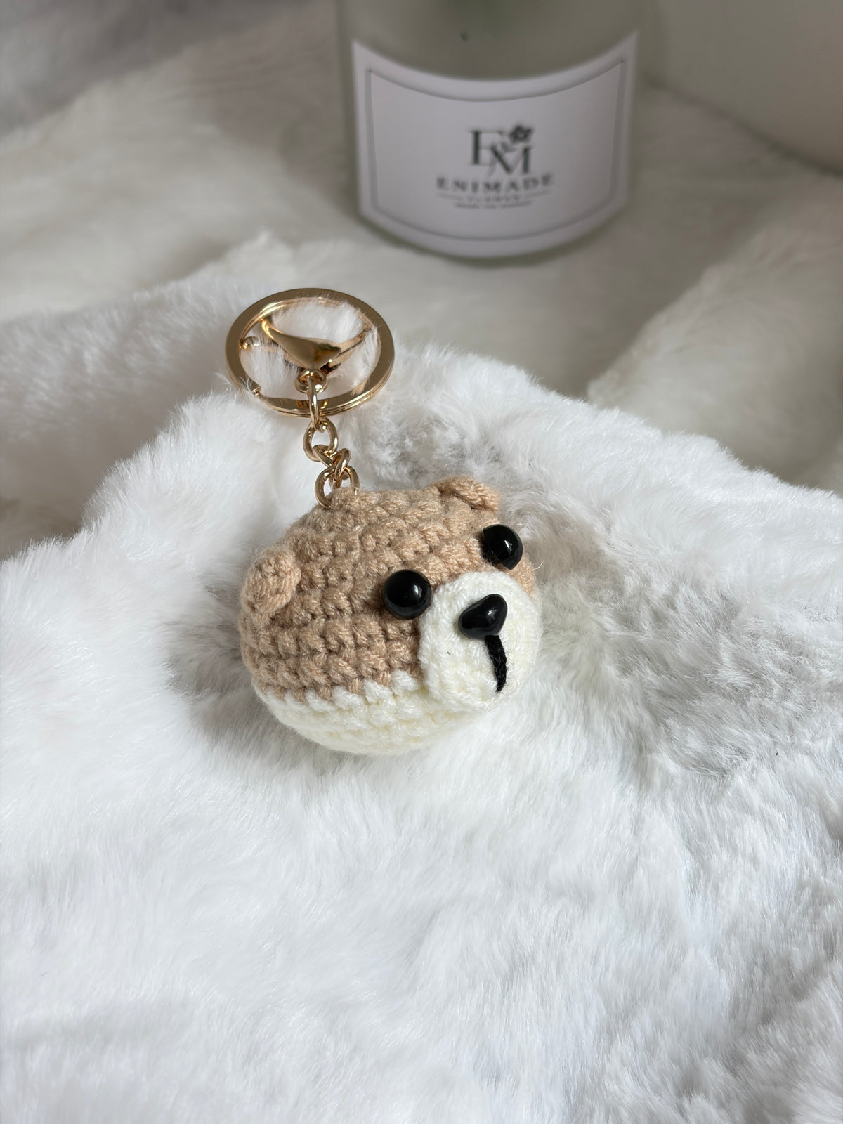 [CLEAR STOCK] Mini Puppy Keychain 🐶