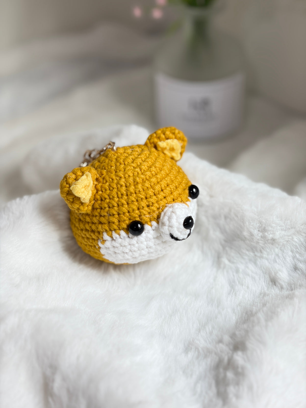 [CLEAR STOCK] Corgi Dog Keychain 🐶