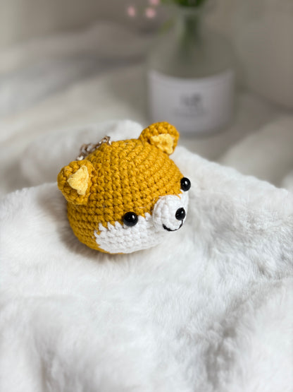 [CLEAR STOCK] Corgi Dog Keychain 🐶