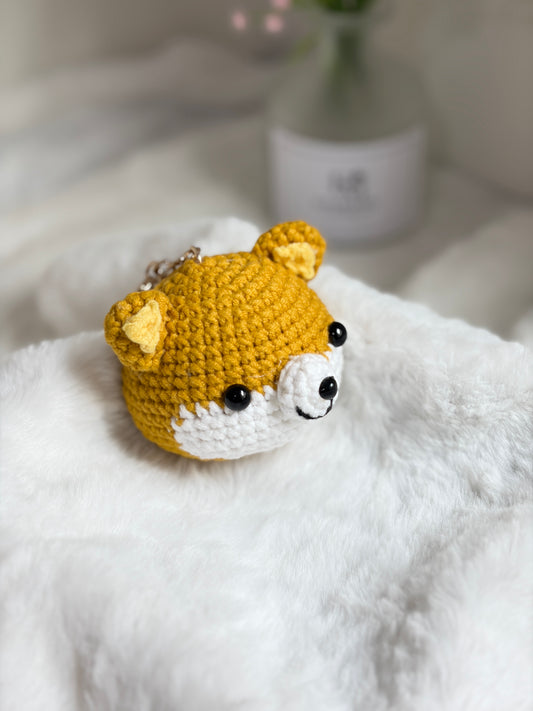[CLEAR STOCK] Corgi Dog Keychain 🐶