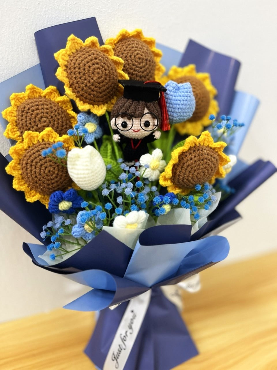 Sunflower Garden Graduation Bouquet | Bright Future Ahead 🌻🎓