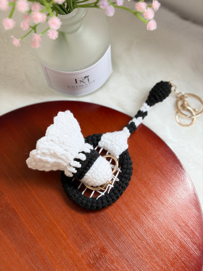 2 In 1 Badminton Set Keychain 🏸