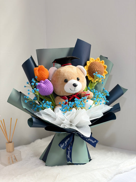 Graduation Teddy Bear Bouquet 🧸🎓 - 5th Edition