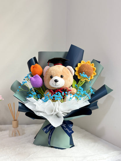 Graduation Teddy Bear Bouquet 🧸🎓 - 5th Edition