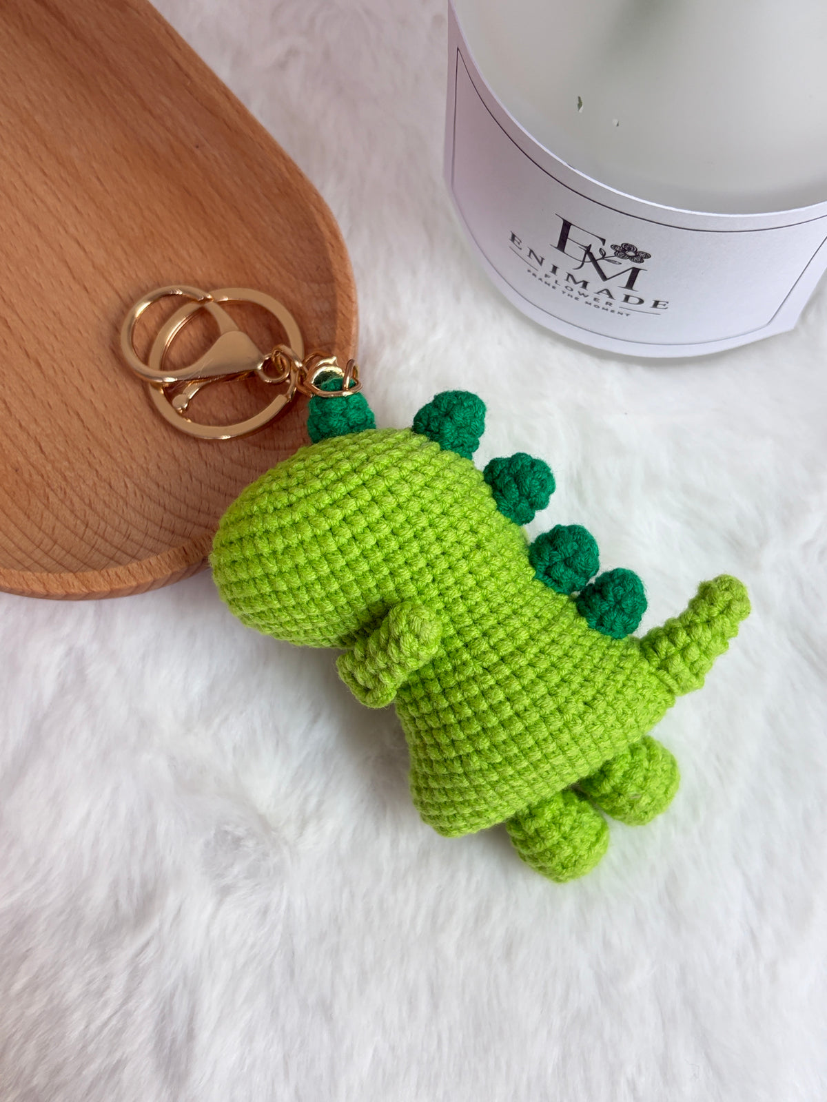 Green Dinosaur Keychain | Dino 🦖