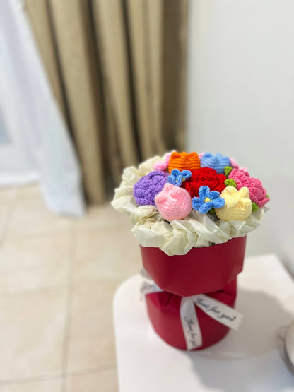 Classic Flower Pot | Colourful Flower Bouquet 🌷🌸🌼