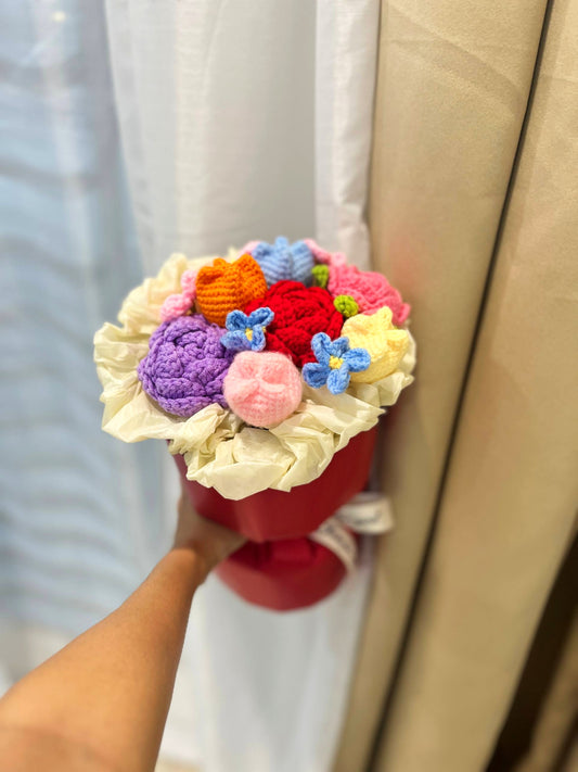 Classic Flower Pot | Colourful Flower Bouquet 🌷🌸🌼