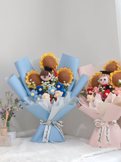 Flower Girl Graduation Bouquet - A Success Future 🎓