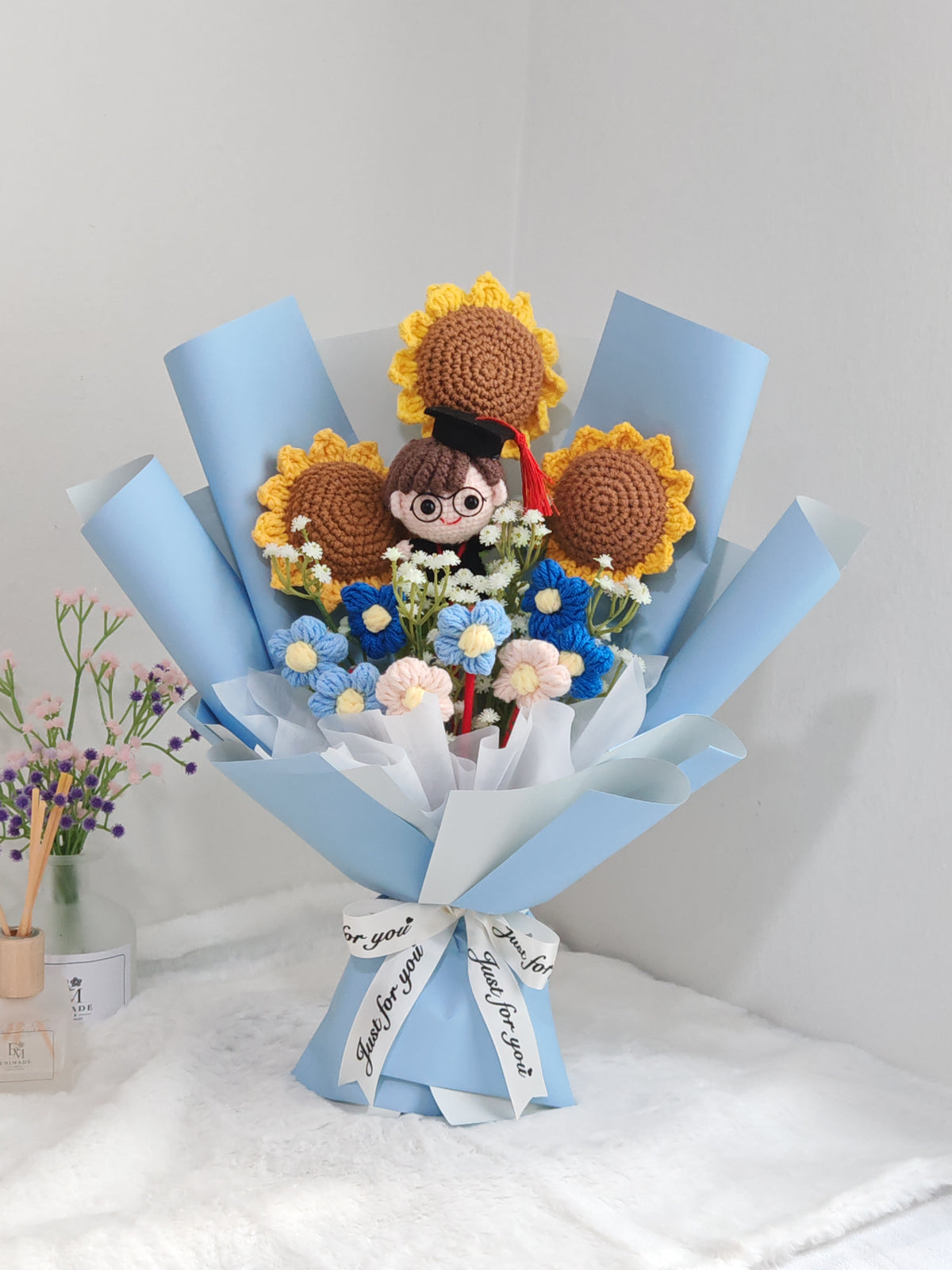 Flower Girl Graduation Bouquet - A Success Future 🎓