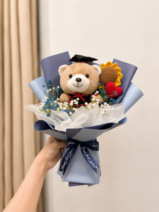 Graduation Teddy Bear Bouquet 🧸🎓 - 2nd Edition