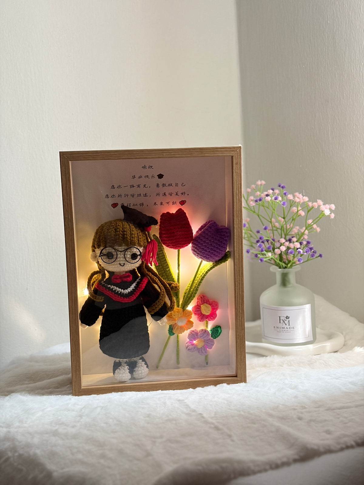 (Girl) Sunshine Graduation Frame | Turn Into Adult 🎓 (Big Doll) (A4 size)