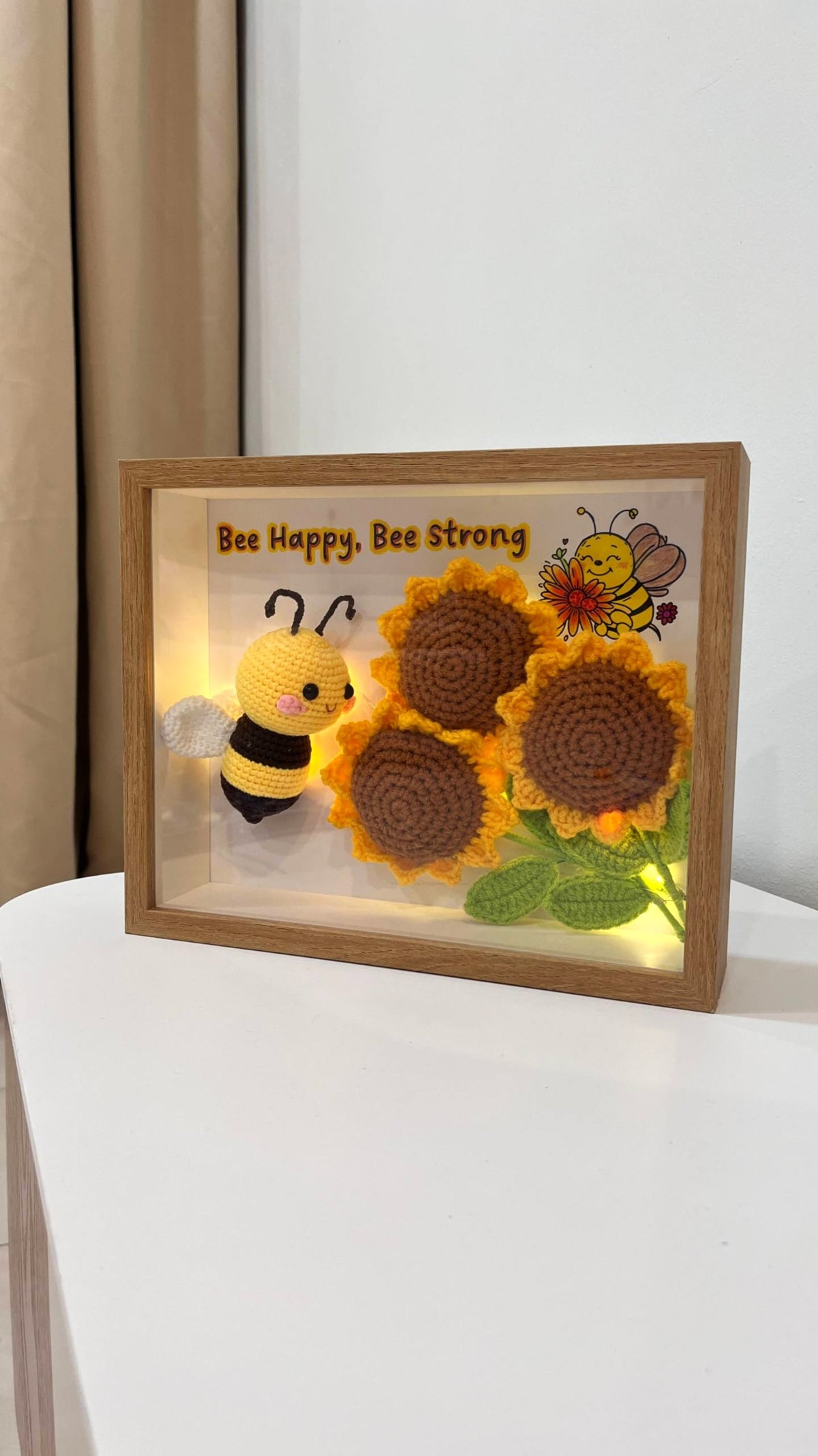 Bee Garden Frame | Get Well Soon 🐝 (A4 Size)