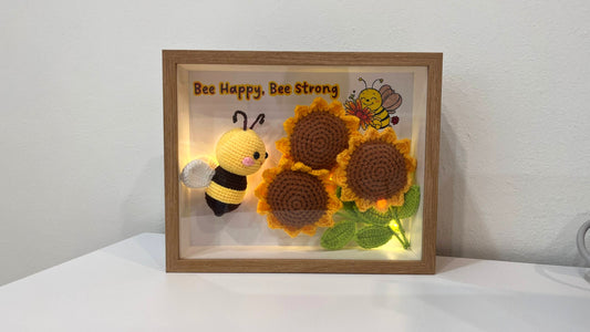 Bee Garden Frame | Get Well Soon 🐝 (A4 Size)