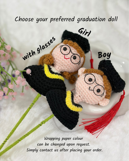 Purple Pink Graduation Bouquet 🎓🟣