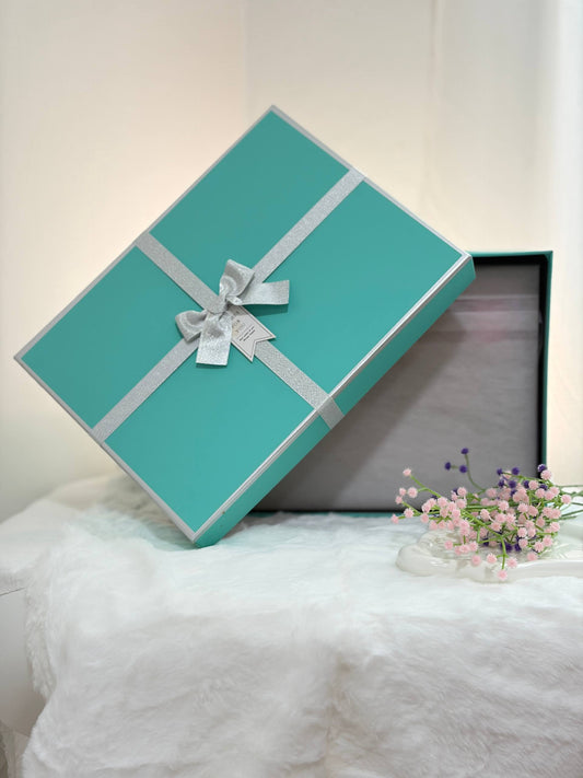 Premium Blue Gift Box for Flower Frames