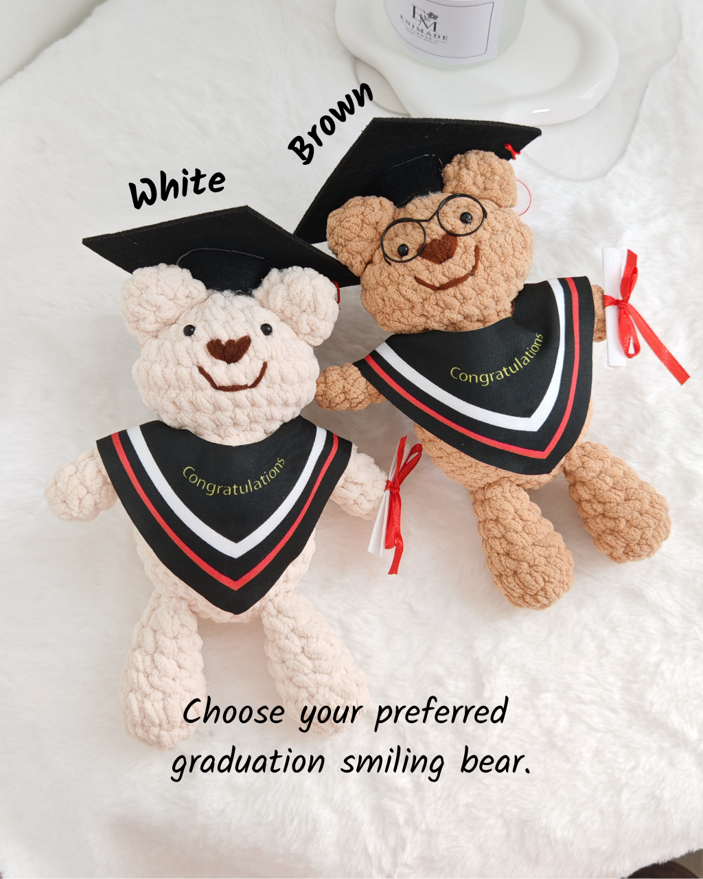 Graduation Trophy Bouquet | Smiling Bear - 2nd Edition 🐻🎓🏆