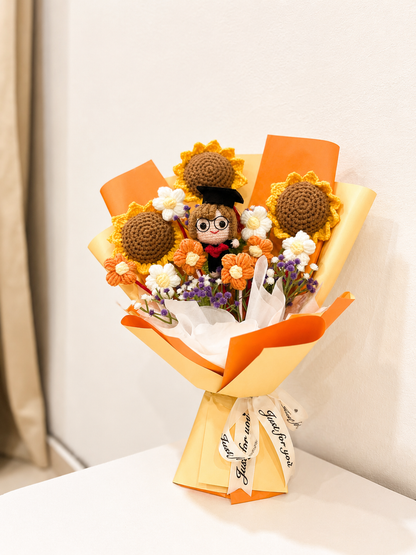Flower Girl Graduation Bouquet - A Success Future 🎓