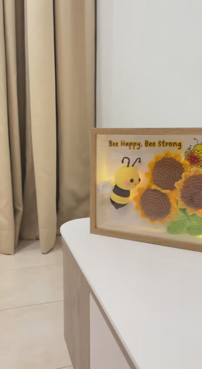 Bee Garden Frame | Get Well Soon 🐝 (A4 Size)